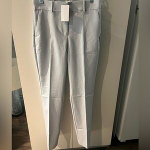 H&M light blue straight leg cropped slacks size 6